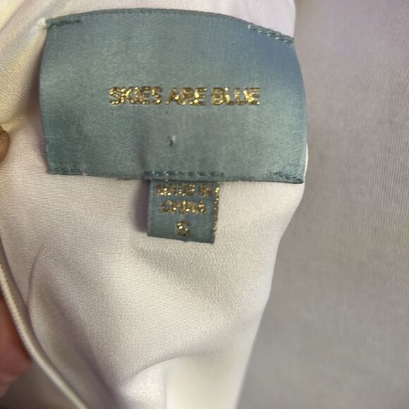 Women’s Skies Are Blue Vibrant Color Block Shift Dress Size Small - Picture 4 of 5